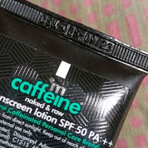 Mcaffeine Coffee Sunscreen Lotion SPF 50 PA+++