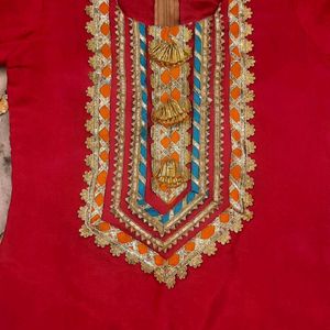 PURE SILK SALWAR SUIT 8-10 YEAR