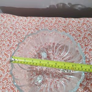 One Large Glass Bowl