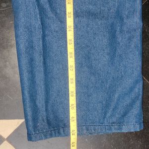 Tokyo Talkies Blue Denim Jeans Straight/ Baggy