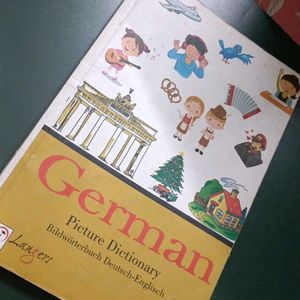 German Picture Dictionary By Langers International