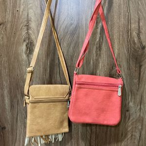 2 Different Sling Bags