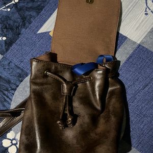 Leather Bagpack