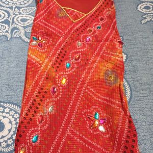 Bandhej Kurta