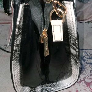 Black And White Handbag