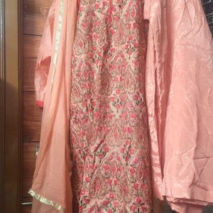 ** Full Kashmiri Work  Kurta Set With Dupatta **