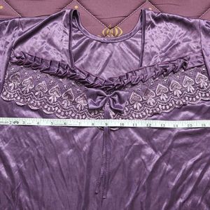 Negotiable Satin Woman purple NightWear