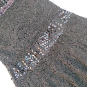 Vintage Lishite Black Y2K Fairycore Dress