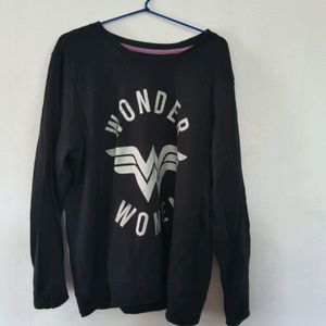 Wonder Woman Black Sweatshirt From DNMX🙌