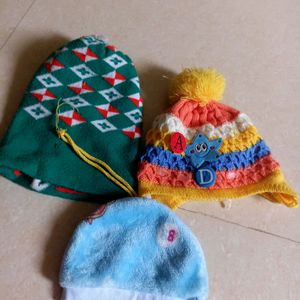 Baby Woolen Caps For Winter