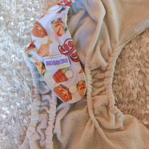 Baby Cloth Diaper With Pair Of Inner Insert