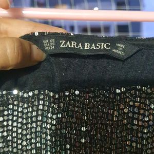 Zara Sequins Bodysuit