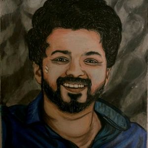 Thalapathi Vijay Art