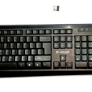 Lapcare 2.4Ghz Wireless Keyboard & Mouse Combo