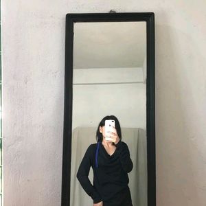 Black Hoodie Top