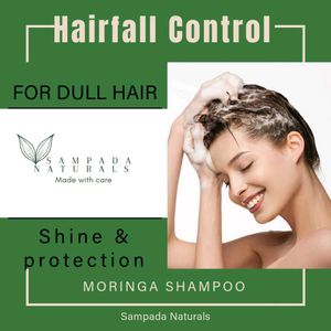 Moringa Shampoo For Hairfall Control