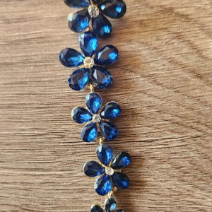 Blue Flower Danglers