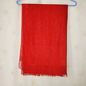 Red Scarf (Lace)