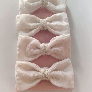 PACK OF 4 BOW CLIP🎀