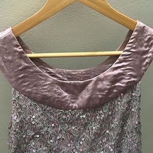 Lilac Sequin Dress