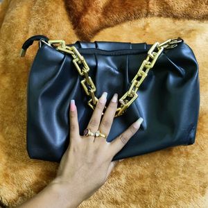 Fancy Black Handbag