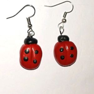 Ladybug Earring