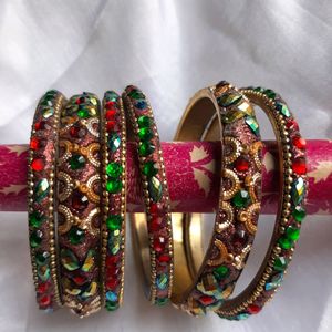 Stones Bangle Set