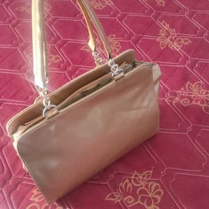 Golden Hand Bag