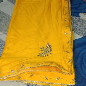 Haldi 😍 Function Yellow 💛 Lehenga Choli Dupatta