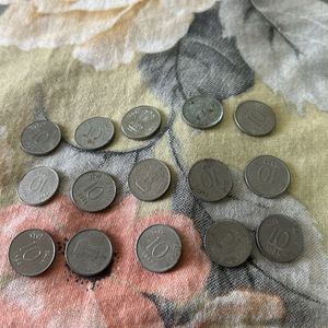 Old 10paise Steel Coin For Collection