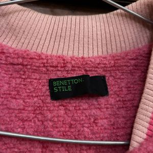 Rose Pink  Benetton Coat