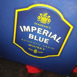 Seagram's Imperial Blue Whisky Glass