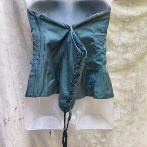 SEXY SEA GREEN CORSET