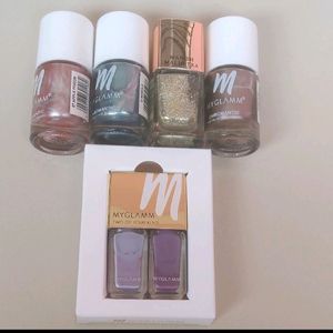 Combo Of 6 Nail Polish