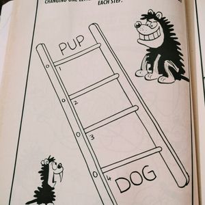 FUN PUZZLE, GAME & Learning BOOK. DENNIS &GNASHER