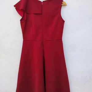 Maroon Mini Dress #studio