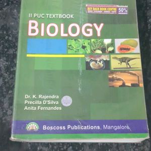 Biology Textbook For Kcet And Boards Boscoss