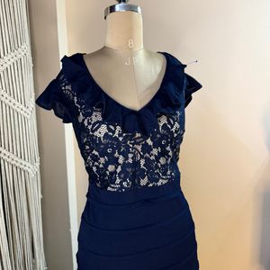 Navy Blue Dress (bust : 38-44)