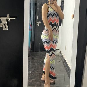 Maxi Side Cutout Dress