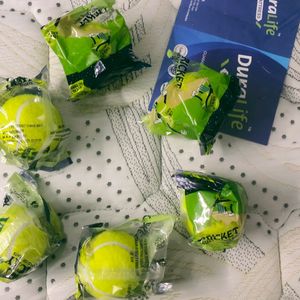 PACK OF 6 VICKY CRICKET GREEN BALL NEWLY PACKED