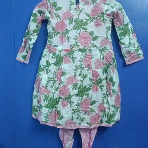 Dhoti Kurta Set For 6-8 Yrs Old Girl