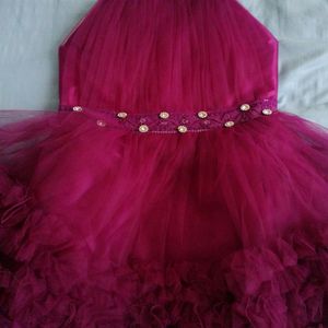 New 1-2 Years Baby Girl Gown