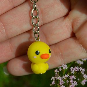 Chick Keychain And A Omlate