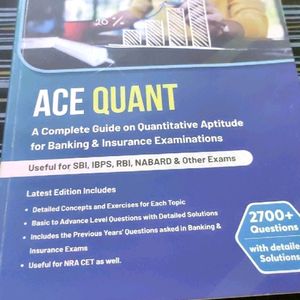 Ace Quant Book Adda 247 Like New No Coins