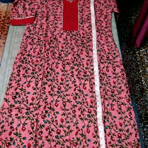 Floral Print Kurta