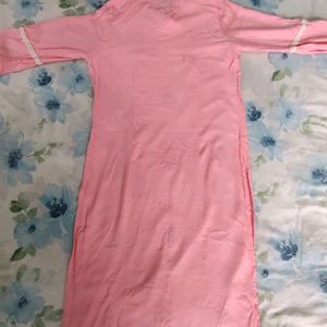 Women Pink Kurta