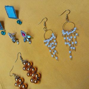 Bigg Offer❤‍🔥4 Set Earrings 🍁