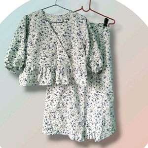 Floral Print Co-ord