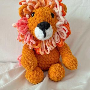 Funky Lion Crochet Plushie