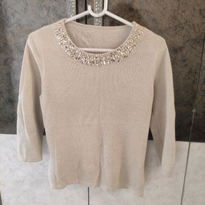 Shimmery Sweater Top